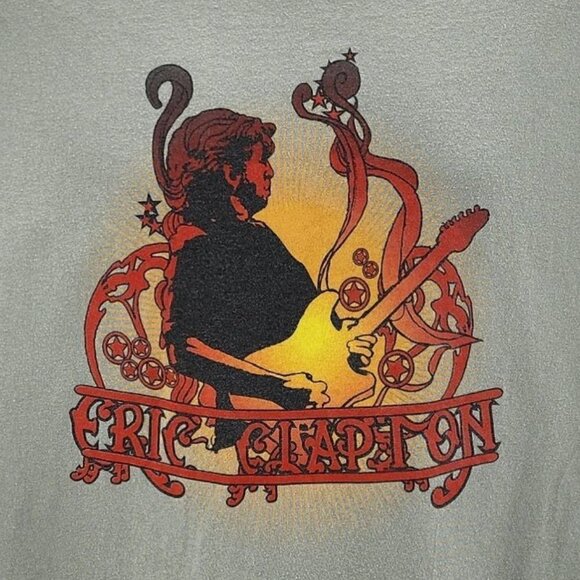 Hanes Eric Clapton World Tour 2006/07 Graphic T-Shirt Mens XL - Picture 7 of 9
